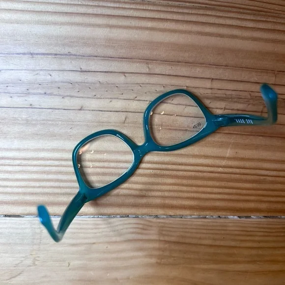 Rae Dunn Green Women's Glass Frames | Thick | Chunky | Trendy - Picture 11 of 11